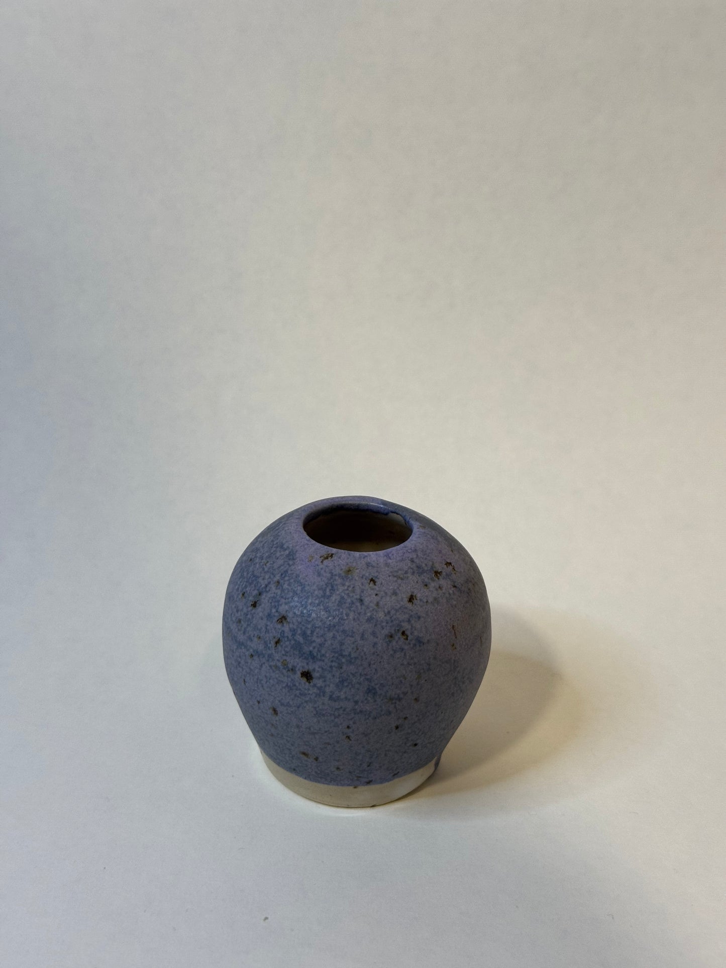 Mini vase Blue/Purple round